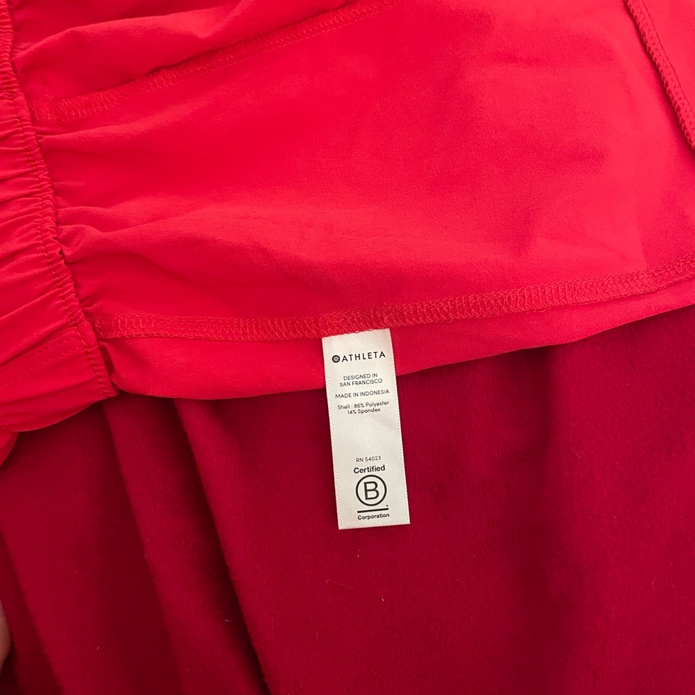 Red Athleta Short - Picture 8 of 8